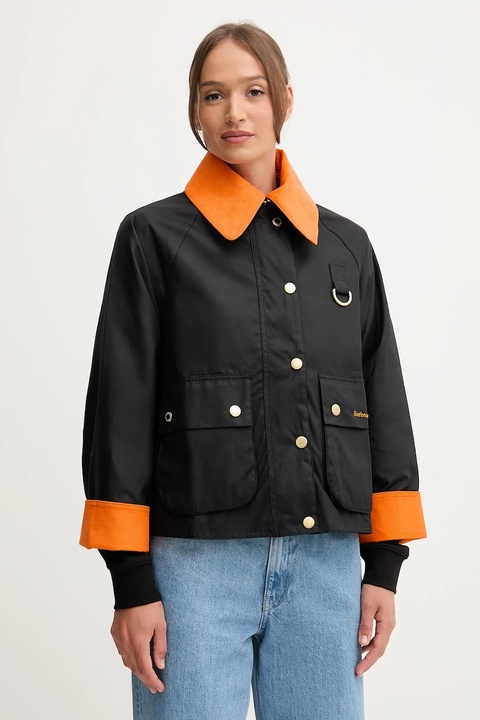 Barbour kurtka bawełniana Icons Spey kolor czarny przejściowa LWX1515 - zdjęcie produktu nr 1