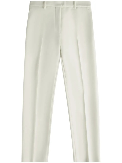 Tod's leather-detail trousers - White - zdjęcie produktu nr 1