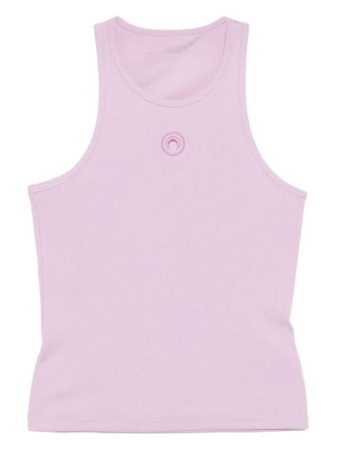 Marine Serre moon-logo tank top - Purple - zdjęcie produktu nr 1