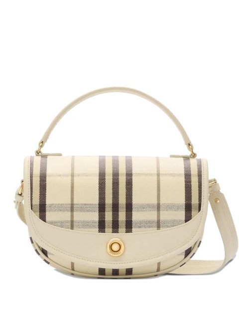 Burberry Highlands plaid tote bag - Neutrals - zdjęcie produktu nr 1