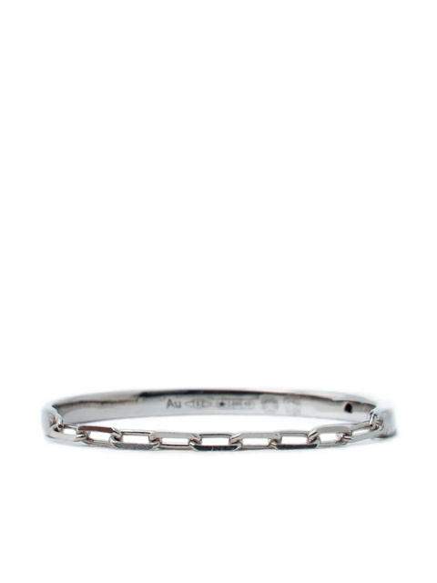 TOTEME 18K white gold diamond chain ring - Silver - zdjęcie produktu nr 1