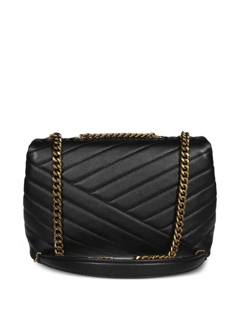 Tory Burch small Kira Chevron shoulder bag - Black - zdjęcie produktu nr 2