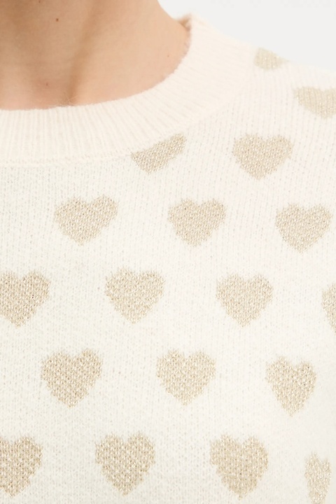 Morgan sweter damski kolor beżowy lekki MCOEUR - zdjęcie produktu nr 2