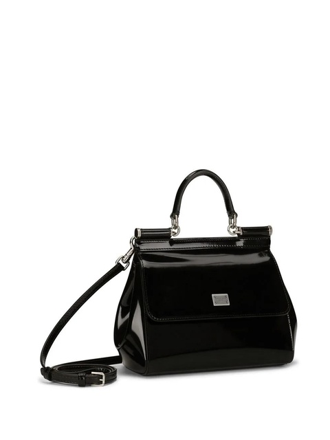 Dolce & Gabbana KIM DOLCE&GABBANA small Sicily top-handle bag - Black - zdjęcie produktu nr 2