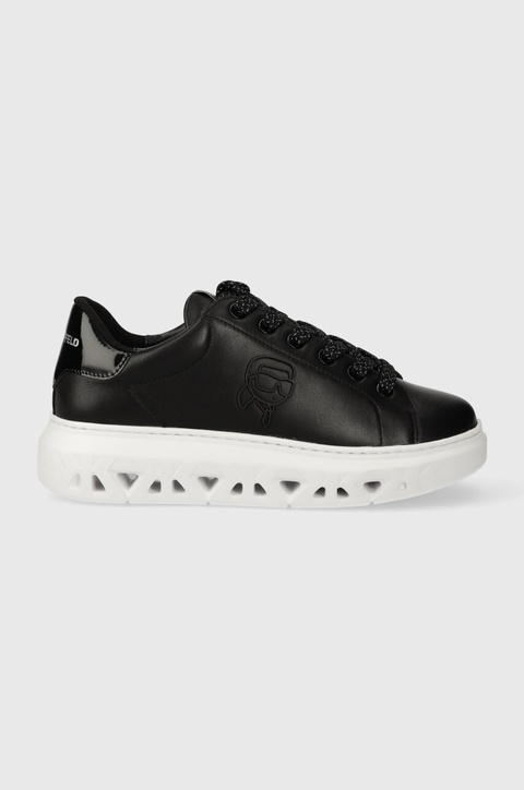 Karl Lagerfeld sneakersy skórzane KAPRI KITE kolor czarny KL64530N - zdjęcie produktu nr 1