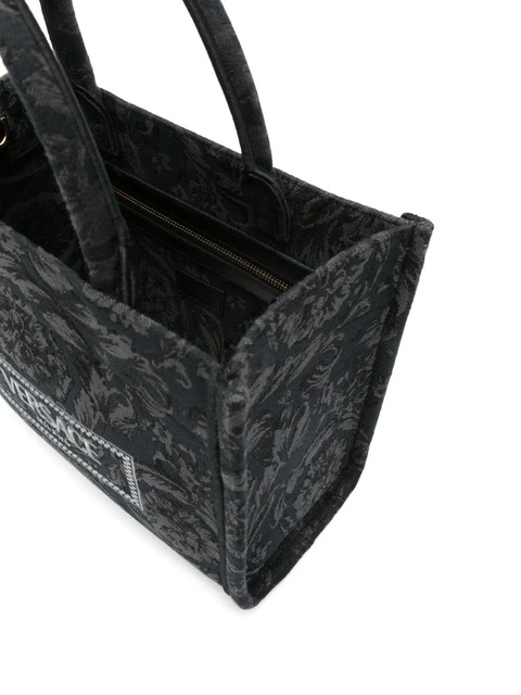 Versace small Barocco Athena tote bag - Grey - zdjęcie produktu nr 2