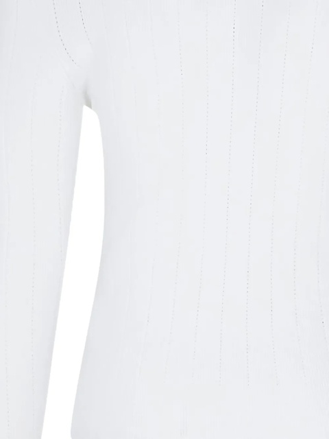 Balmain button-embellished sweater - White - zdjęcie produktu nr 2