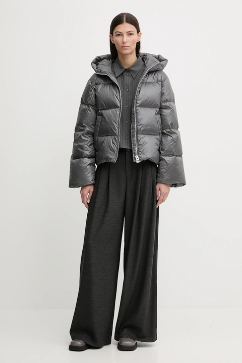 Marc O'Polo kurtka puchowa kolor brązowy zimowa 510099870185 - zdjęcie produktu nr 2