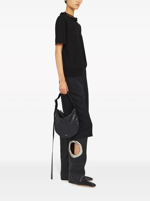 Jil Sander small Moon shoulder bag - Black - zdjęcie produktu nr 2