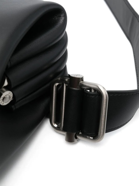 Osoi mini Brot leather shoulder bag - Black - zdjęcie produktu nr 2