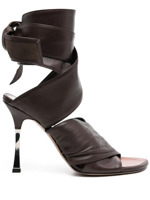 Paris Texas 75mm Lorena sandals - Brown - zdjęcie produktu nr 1