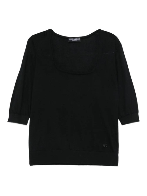 Dolce & Gabbana cashmere sweater - Black - zdjęcie produktu nr 1