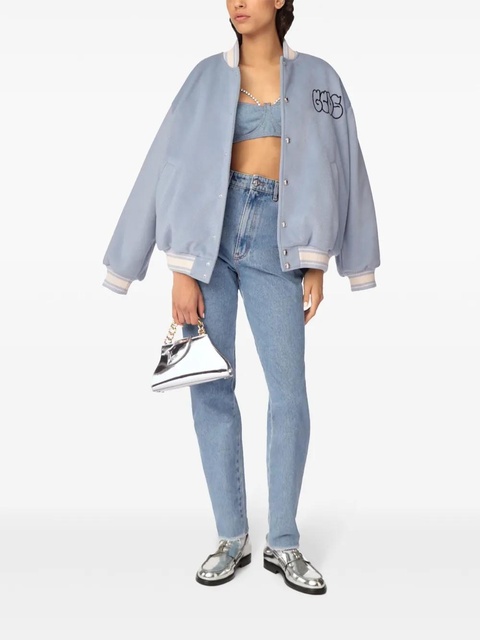 GCDS Chocker straight-leg jeans - Blue - zdjęcie produktu nr 2