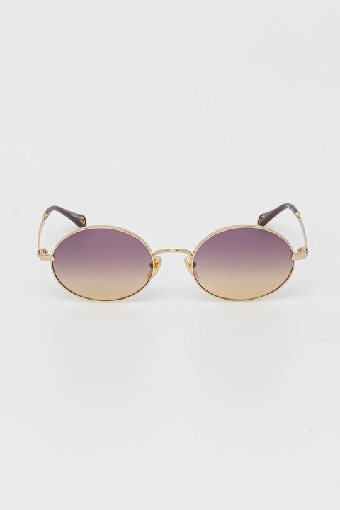 Chloé okulary przeciwsłoneczne damskie kolor złoty CH0326S - zdjęcie produktu nr 2
