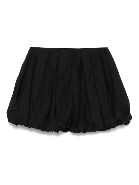 PINKO poplin balloon mini skirt - Black - zdjęcie produktu nr 1