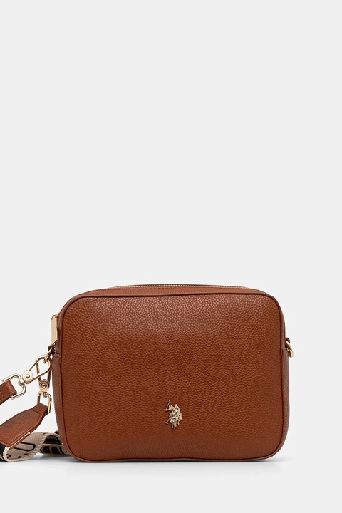 U.S. Polo Assn. torebka Mansion D. kolor brązowy BEUE58716WVP - zdjęcie produktu nr 1