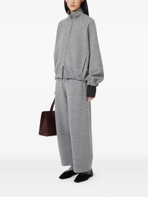 Max Mara zip-front pocket sweater - Grey - zdjęcie produktu nr 2