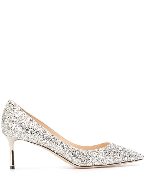 Jimmy Choo Romy 60 pumps - Silver - zdjęcie produktu nr 1