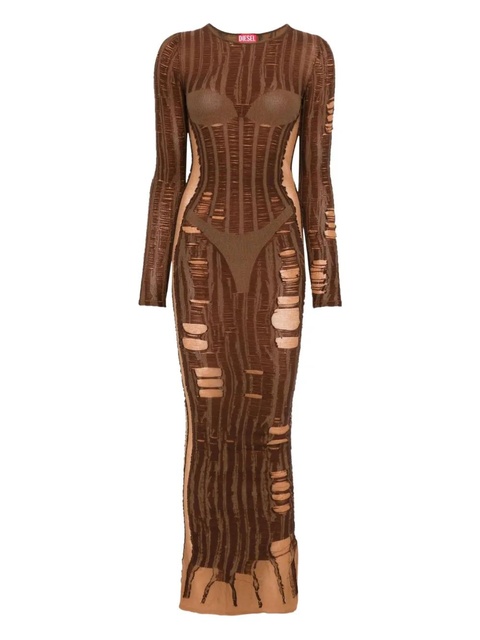 Diesel M-Calimera maxi dress - Brown - zdjęcie produktu nr 2