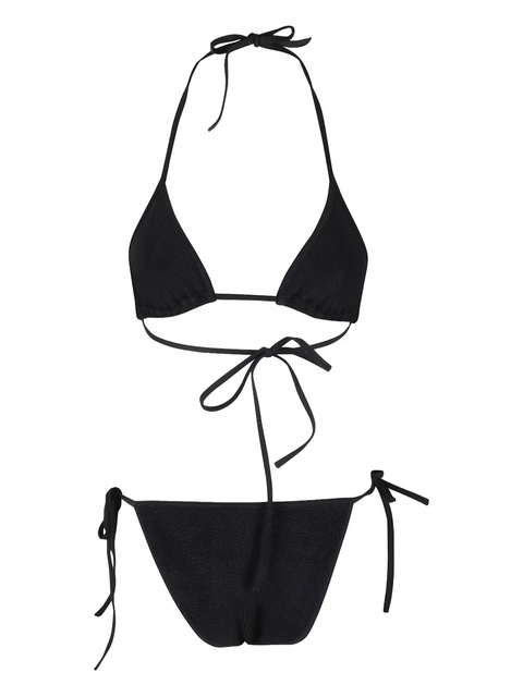 Hunza G Gina triangle bikini set - Black - zdjęcie produktu nr 1
