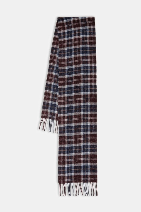 Barbour szalik wełniany kolor multicolor gładki USC0001 - zdjęcie produktu nr 1