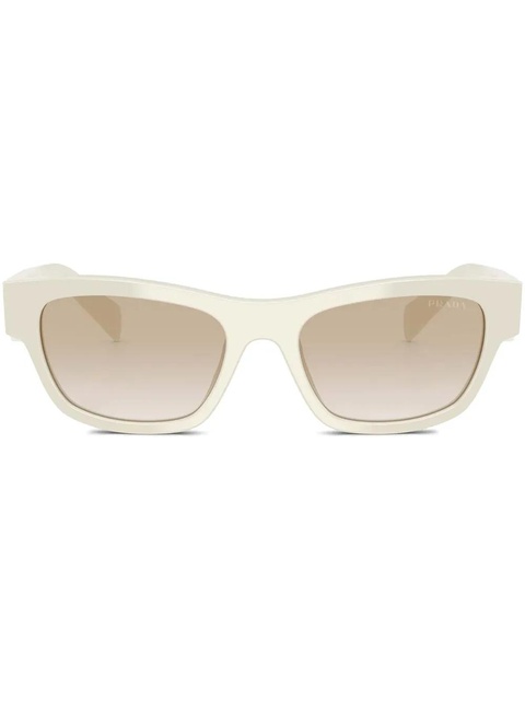 Prada Eyewear rectangle-frame sunglasses - Neutrals - zdjęcie produktu nr 1