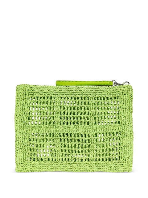 Tory Burch Ella clutch bag - Green - zdjęcie produktu nr 2