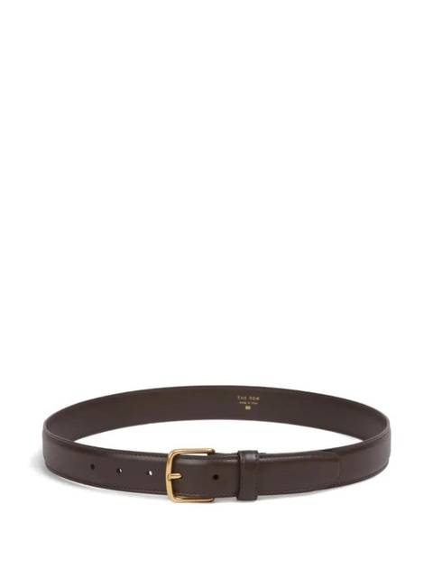 The Row square buckle leather belt - Black - zdjęcie produktu nr 1