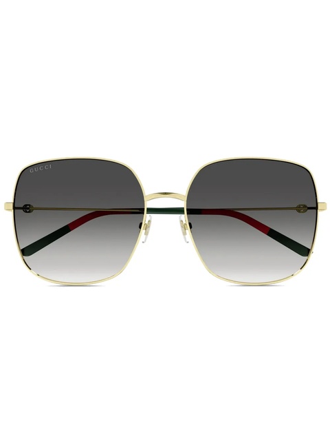 Gucci Eyewear square-frame sunglasses - Gold - zdjęcie produktu nr 1