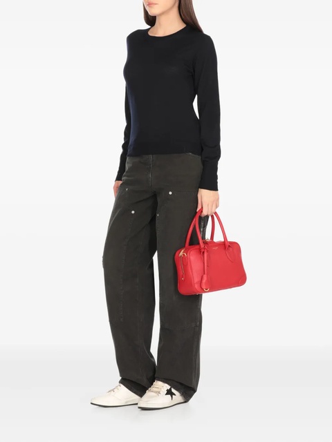 Golden Goose ribbed-trim wool sweater - Blue - zdjęcie produktu nr 1