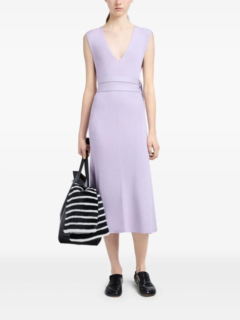 Proenza Schouler Madeline midi dress - Purple - zdjęcie produktu nr 2