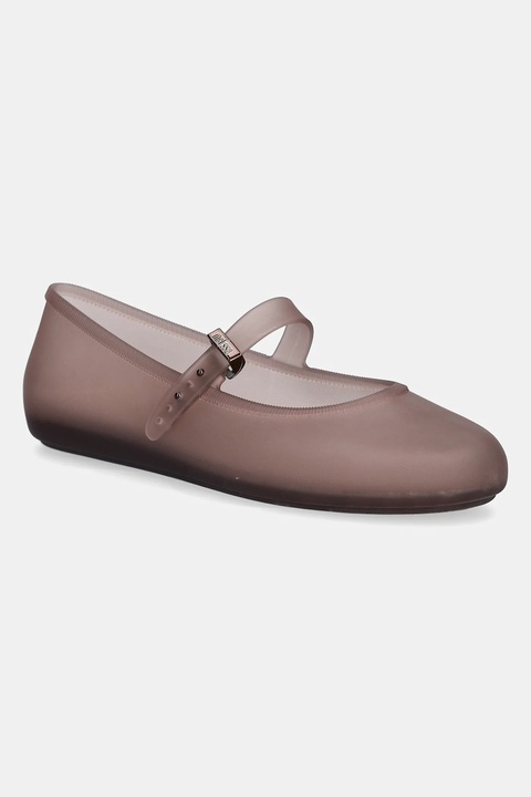 Melissa baleriny MELISSA SOFT BALLERINA AD kolor brązowy M 35785.BI489 - zdjęcie produktu nr 1