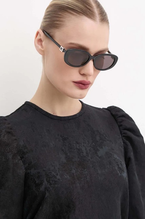 Gucci okulary przeciwsłoneczne damskie kolor czarny GG1684SA - zdjęcie produktu nr 1