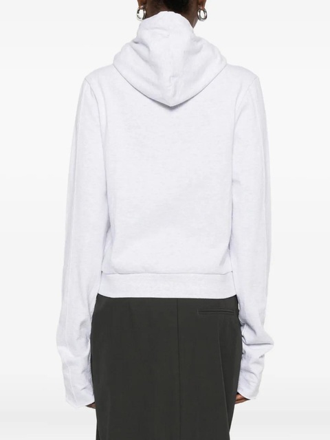 ENTIRE STUDIOS hooded zip-fastening sweatshirt - Grey - zdjęcie produktu nr 2
