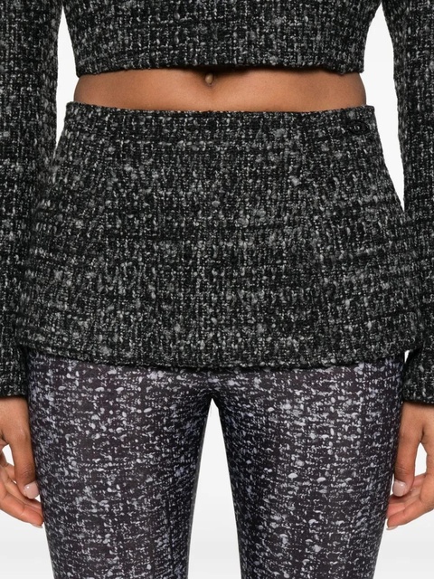 Diesel textured-panelled leggings - Grey - zdjęcie produktu nr 2