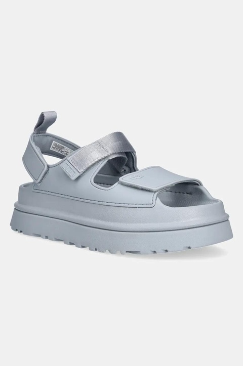 UGG sandały Goldenglow damskie kolor niebieski na platformie 1152685-SFOA - zdjęcie produktu nr 1