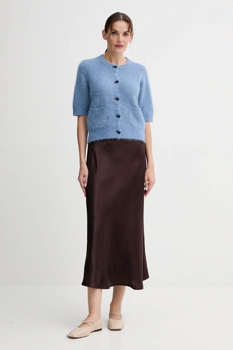 2NDDAY spódnica Clea kolor brązowy maxi rozkloszowana 2252153287 - zdjęcie produktu nr 2