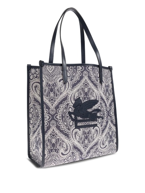 ETRO medium Love Trotter paisley-pattern tote bag - Blue - zdjęcie produktu nr 1