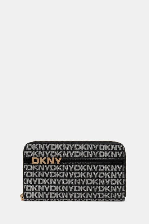Dkny portfel damski kolor czarny R5215M28 - zdjęcie produktu nr 2