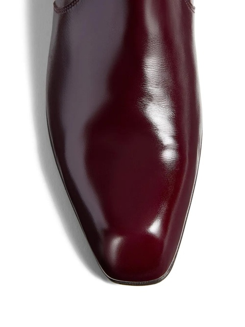 KHAITE Colt knee-high boots - Red - zdjęcie produktu nr 1