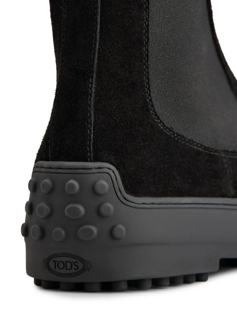 Tod's suede Chelsea boots - Black - zdjęcie produktu nr 2