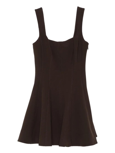 Simkhai square-neck mini dress - Brown - zdjęcie produktu nr 1
