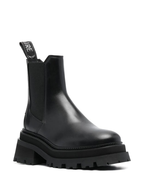 Zadig&Voltaire round-toe leather Chelsea boots - Black - zdjęcie produktu nr 2