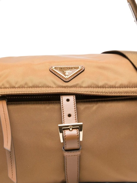 Prada triangle-logo cross body bag - Brown - zdjęcie produktu nr 2