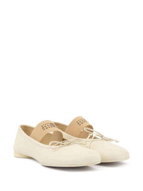 MM6 Maison Margiela Anatomic ballerinas shoes - Neutrals - zdjęcie produktu nr 1