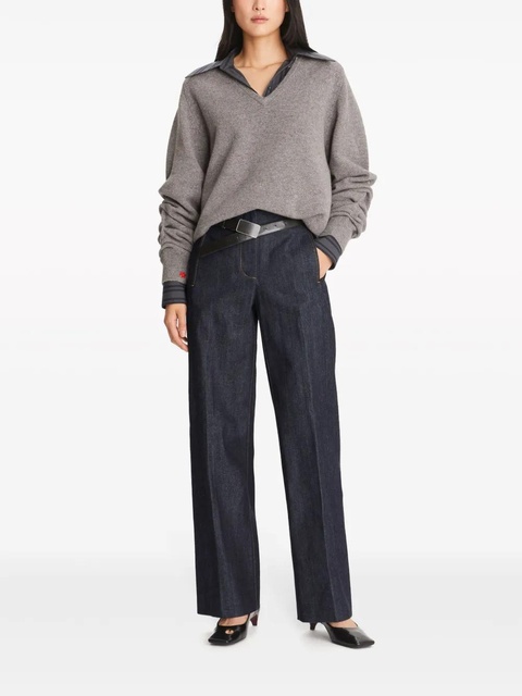 Tory Burch Selvedge straight-leg jeans - Blue - zdjęcie produktu nr 2
