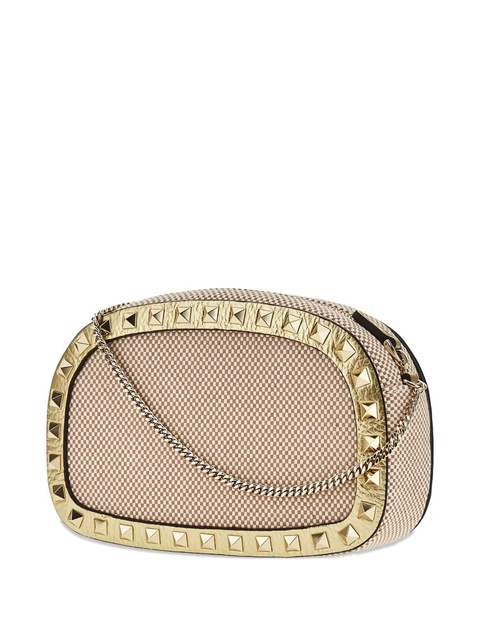 Valentino Garavani mini stud-embellished shoulder bag - Gold - zdjęcie produktu nr 1