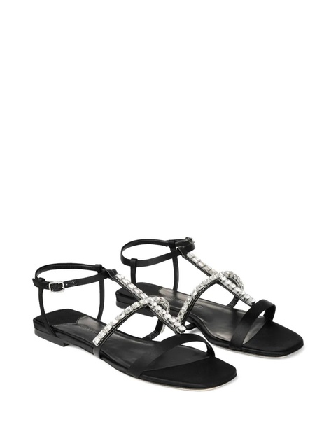 Jimmy Choo Gwyn flat sandals - Black - zdjęcie produktu nr 2