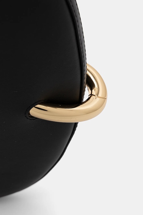 Tory Burch torebka Pierced Bag kolor czarny 169181.002 - zdjęcie produktu nr 1