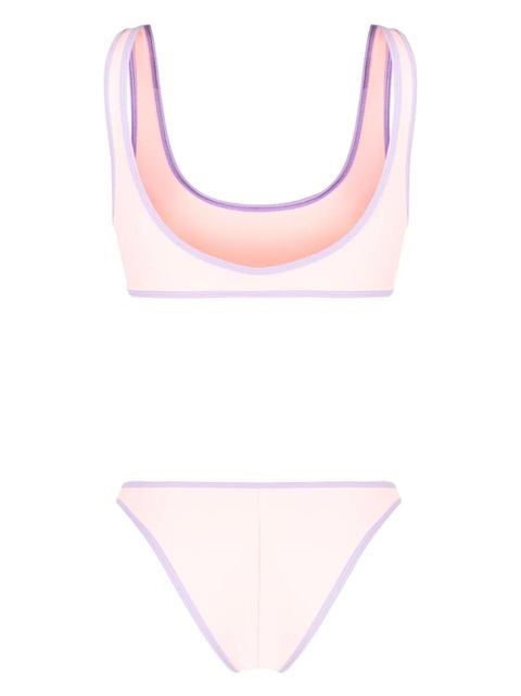 Reina Olga contrasting-border bikini - Pink - zdjęcie produktu nr 2